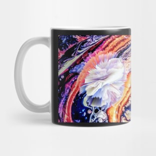 Bursting vivid stripes Mug